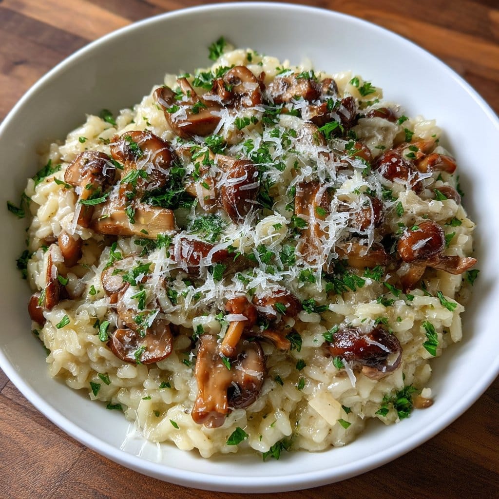 Mushroom Risotto